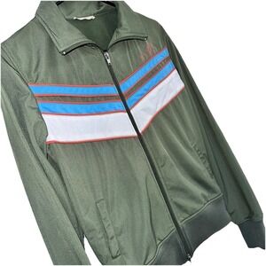 Women's O'Neill Zip Up‎ Green Sweater/Jacket Size Small*48